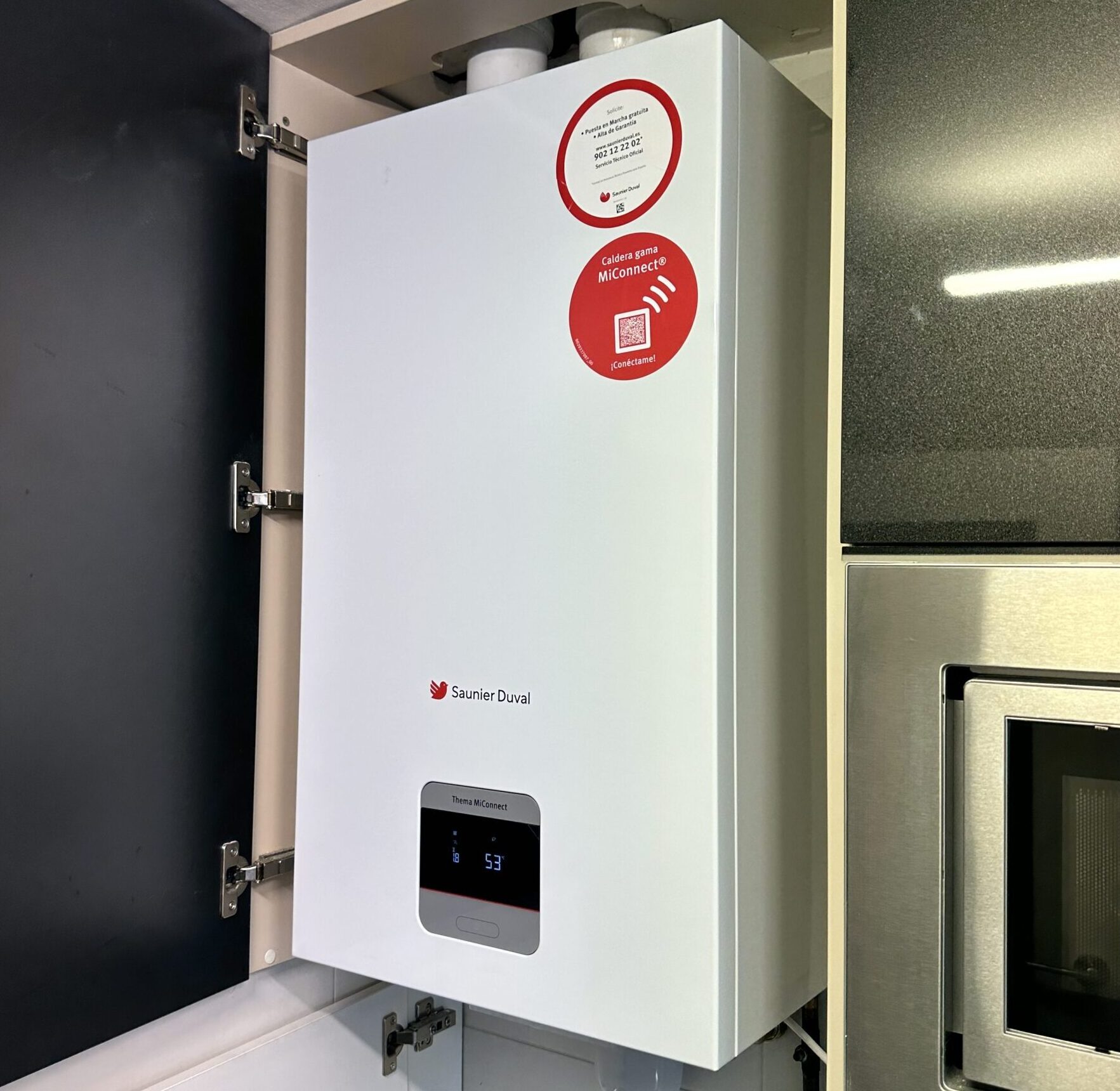 Cambio de caldera de gas en Burgos instalado por profesionales