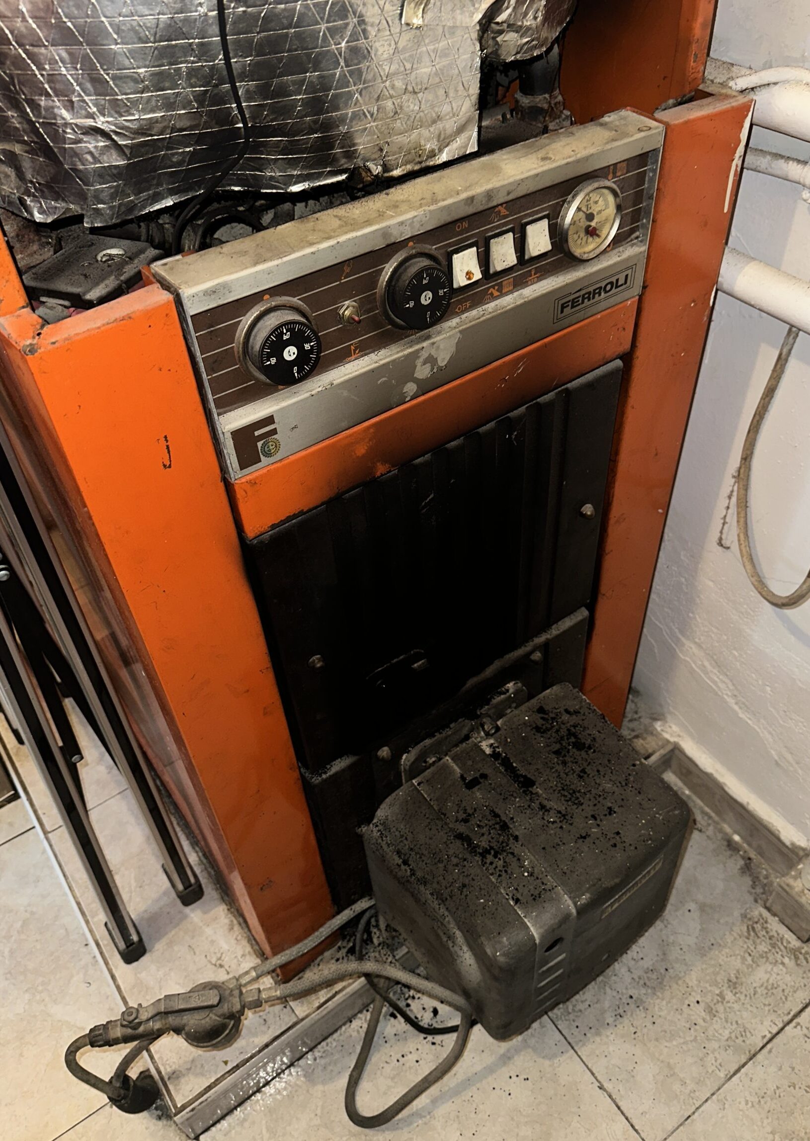 Reparación de caldera de gasoil en chalet de Burgos